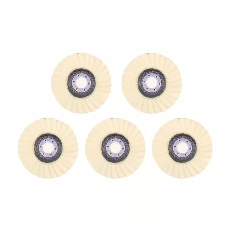 Wool Felt Flap Polishing Discs, 115mm, 2-Pack - View 4