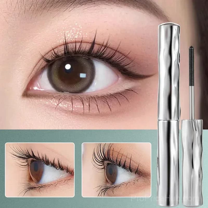 Waterproof Sweatproof Lengthening & Curling Mascara, Black - View 7
