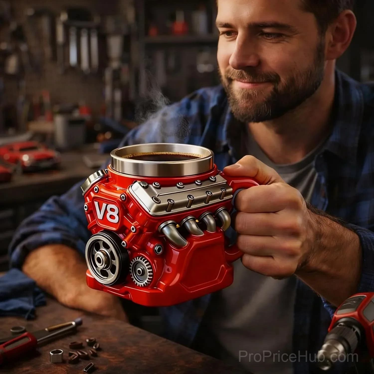 Engine Legend Mug – Novelty Mug for Gearheads - View 3