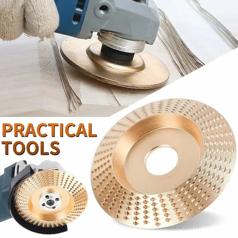 Heavy-Duty Wood Carving Disc Set (3 Pieces) - View 4