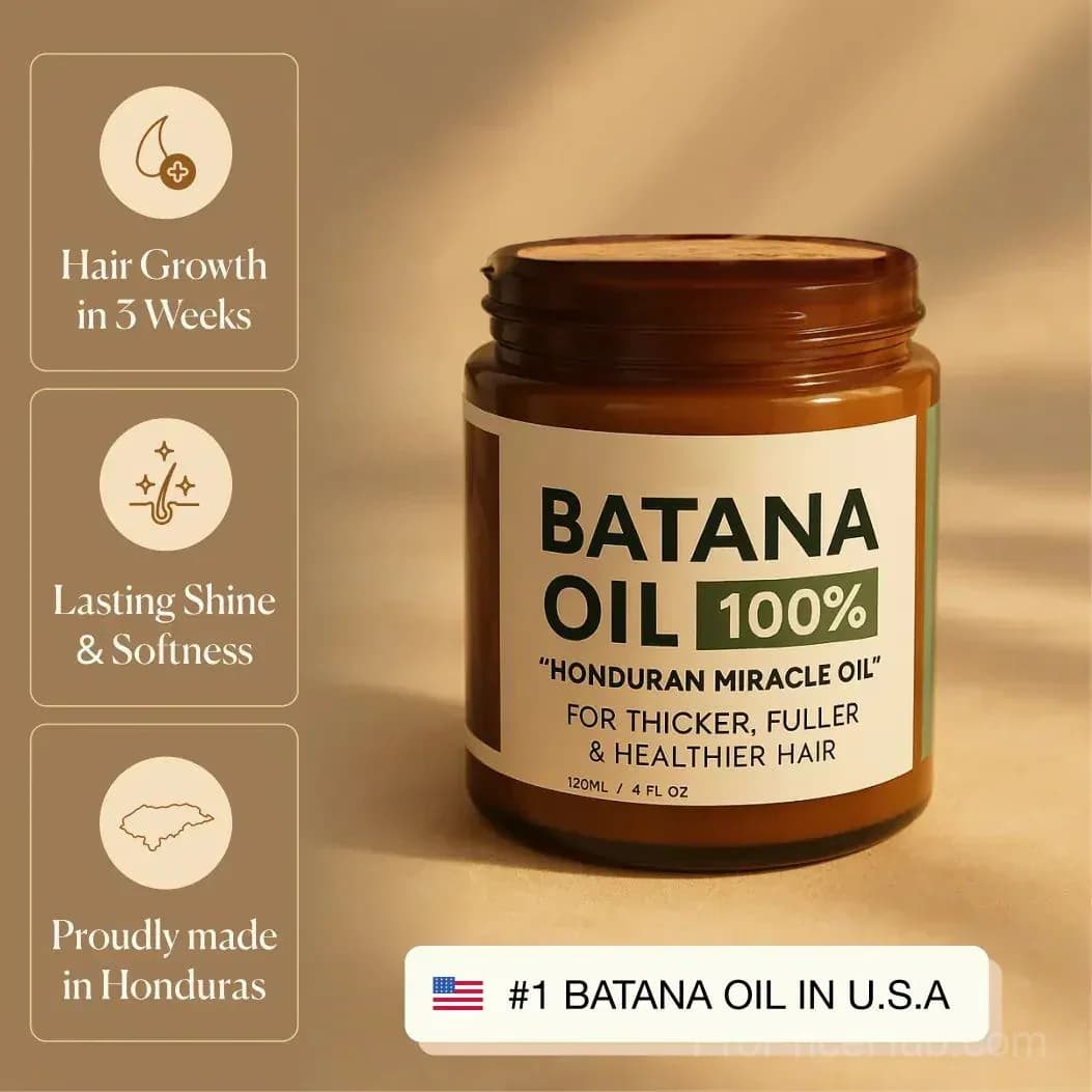 Batana Natural Hair Growth Oil - Scalp Treatment - View 1