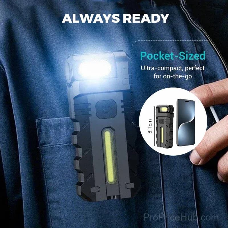LED Work Light with 180° Rotating Head - View 11