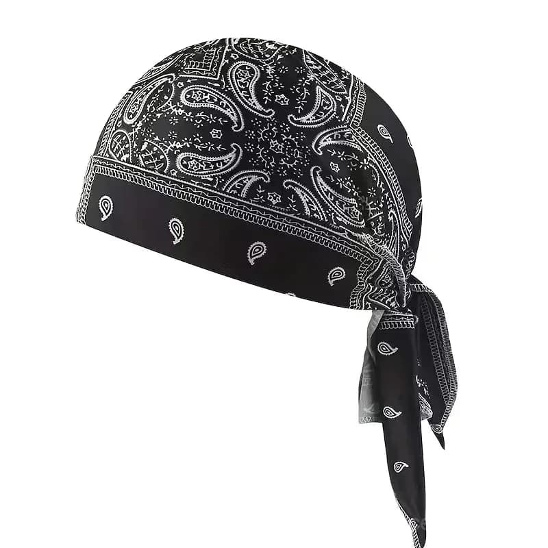 Paisley Cooling Headscarf Cap - Main