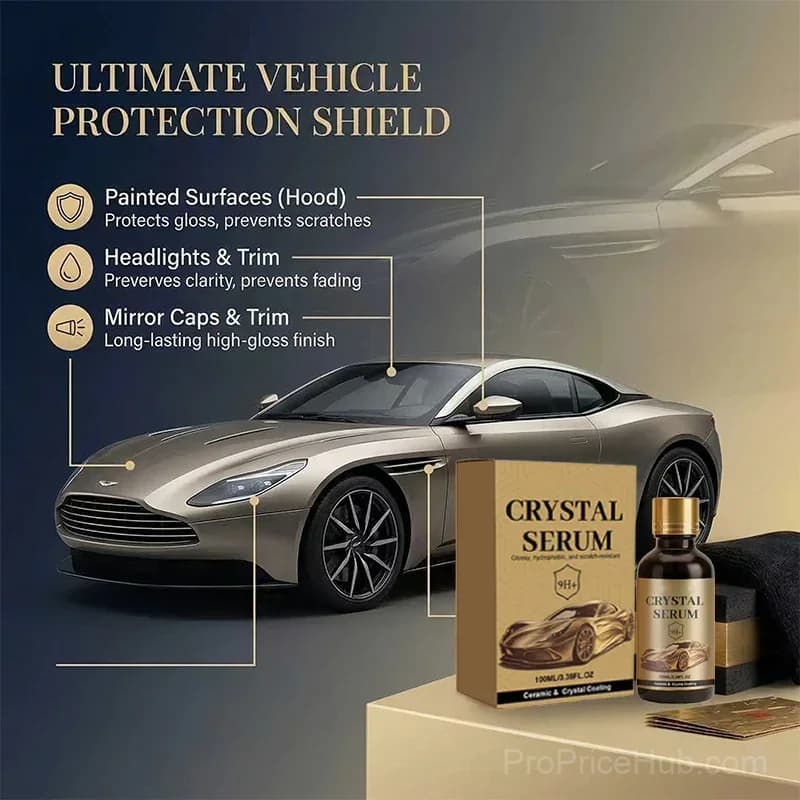 Ceramic Car Coating Kit – 9H+ Hardness, Deep Gloss & Hydrophobic, 5-Pack - View 8