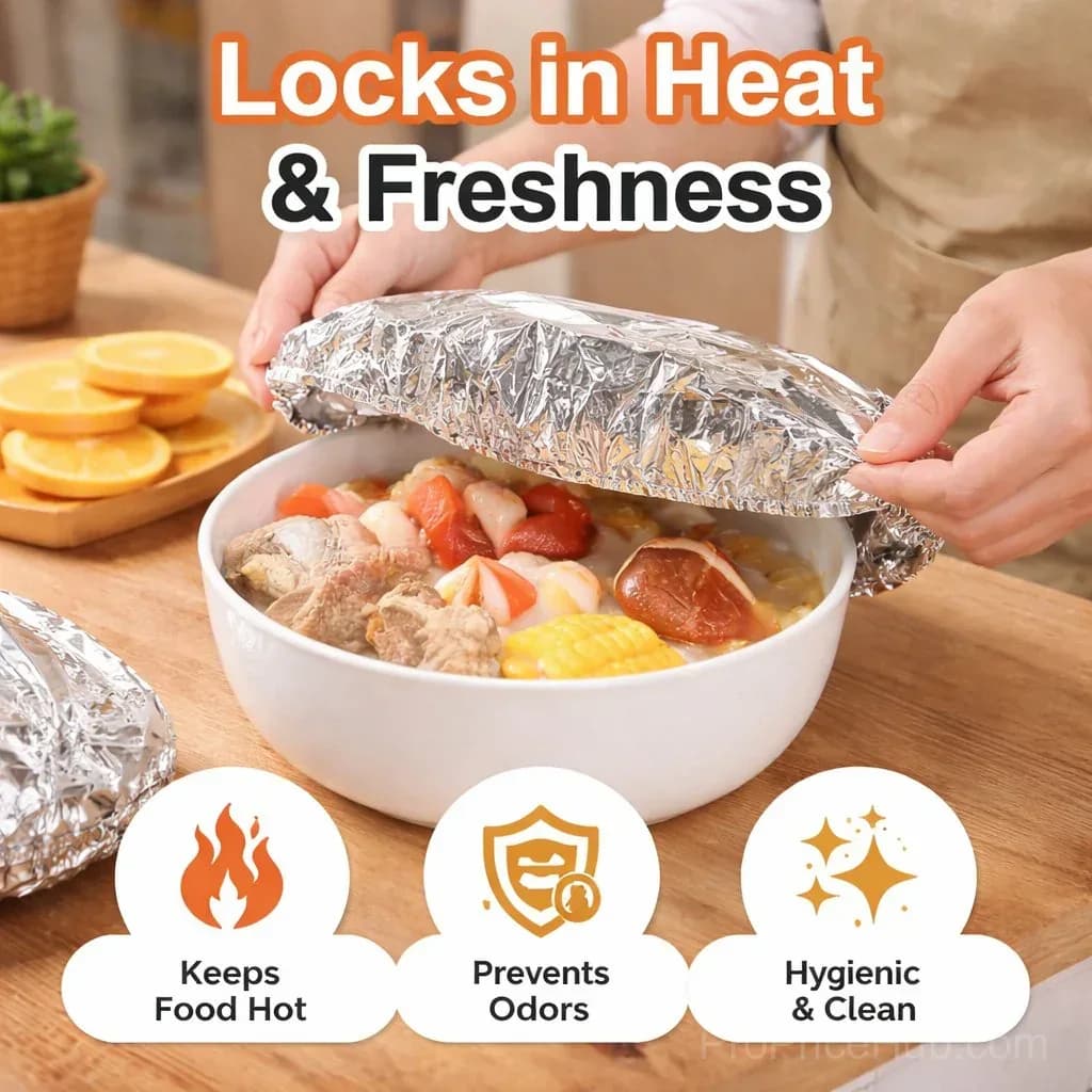 Aluminum Foil Heat Shield Covers - No Plastic - View 6
