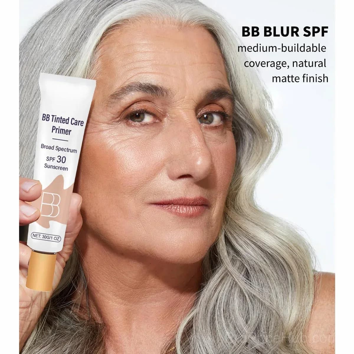 Moisturizing BB Cream Concealer SPF 30+ with Brush - View 11