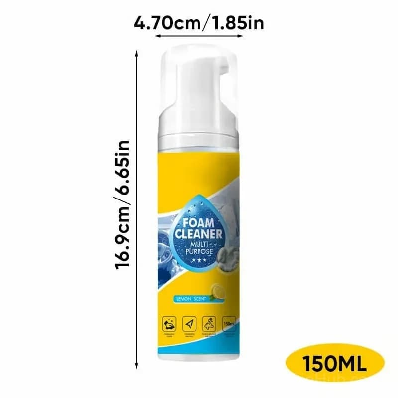 Foam No-Rinse Cleaner, 1 Pc - View 1