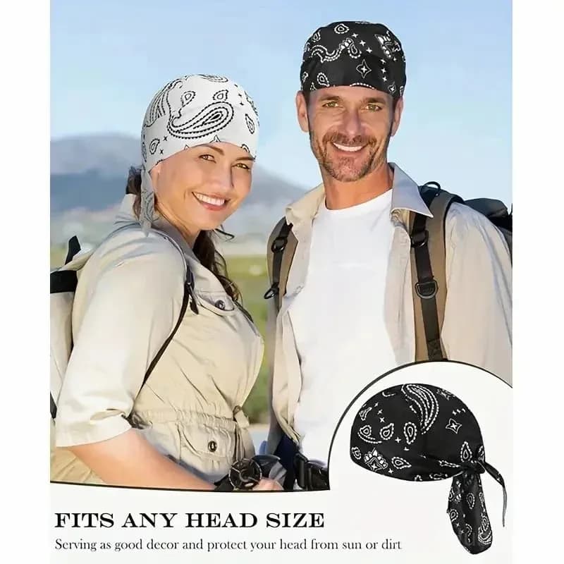 Paisley Cooling Headscarf Cap - View 15