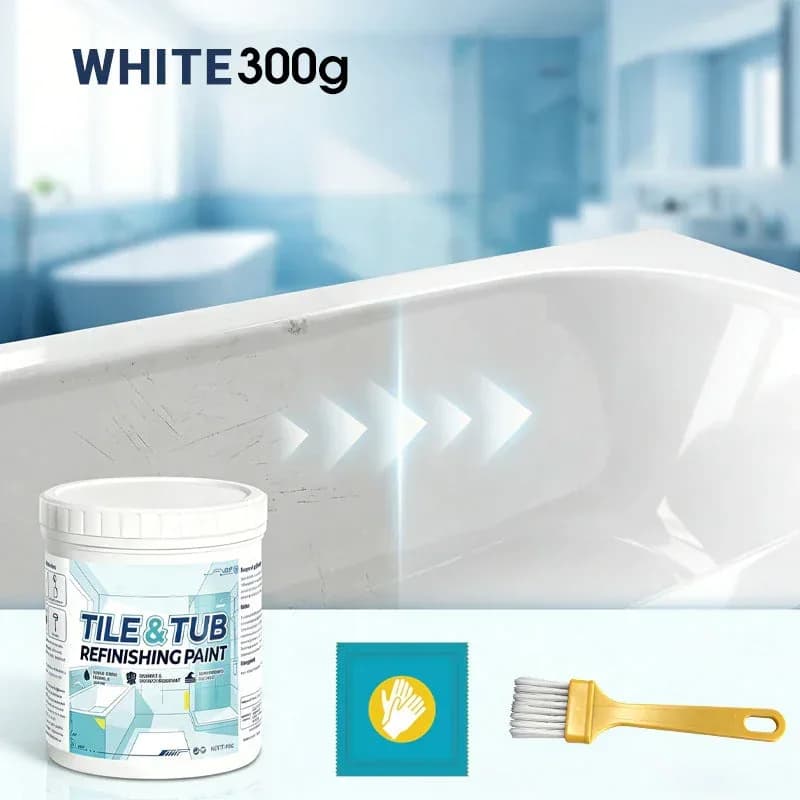 Premium Tile & Tub Refinishing Paint Kit - View 1