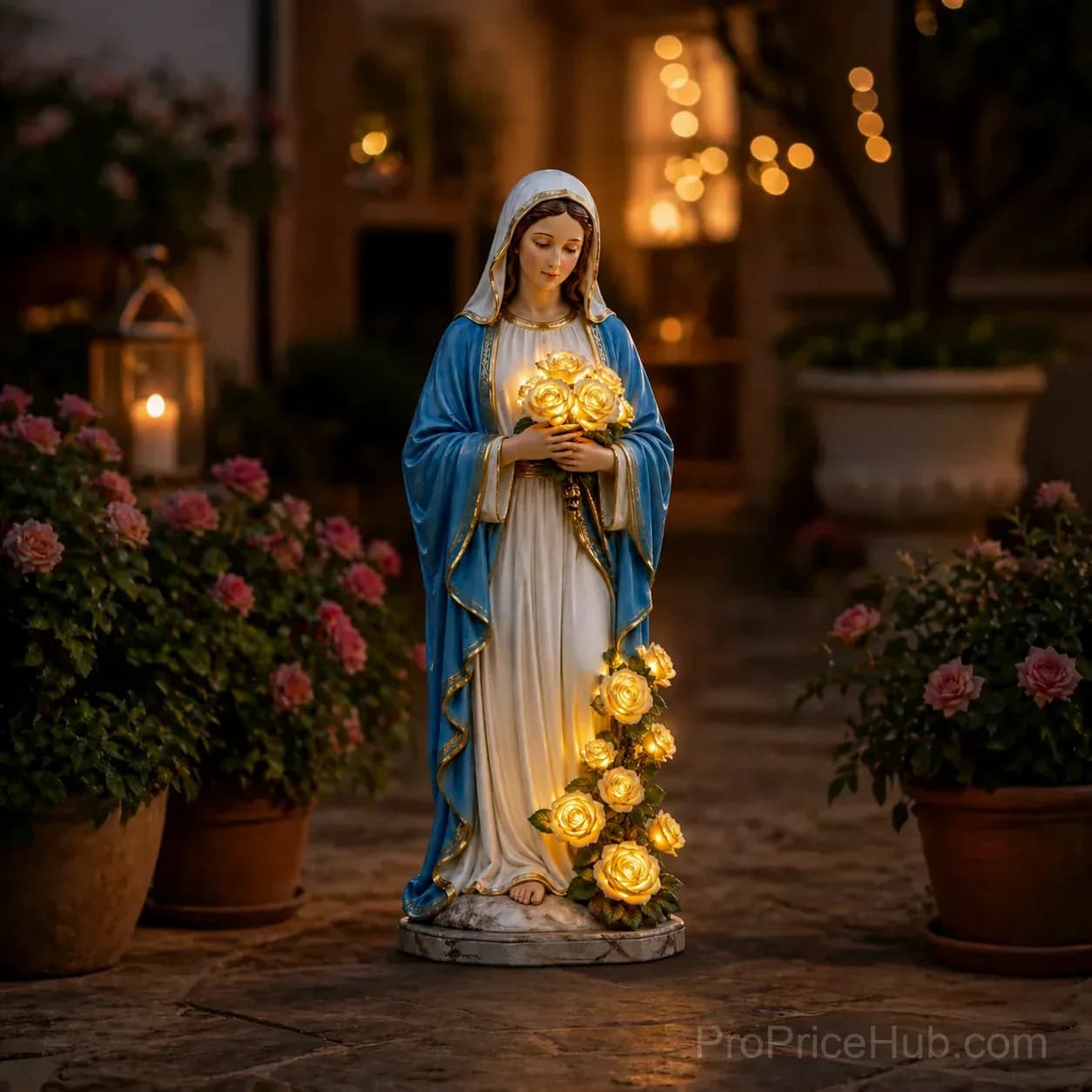 Virgin Mary Garden Decorative Light - View 1