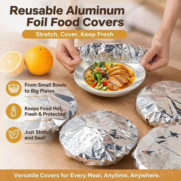 Aluminum Foil Heat Shield Covers - No Plastic - View 3