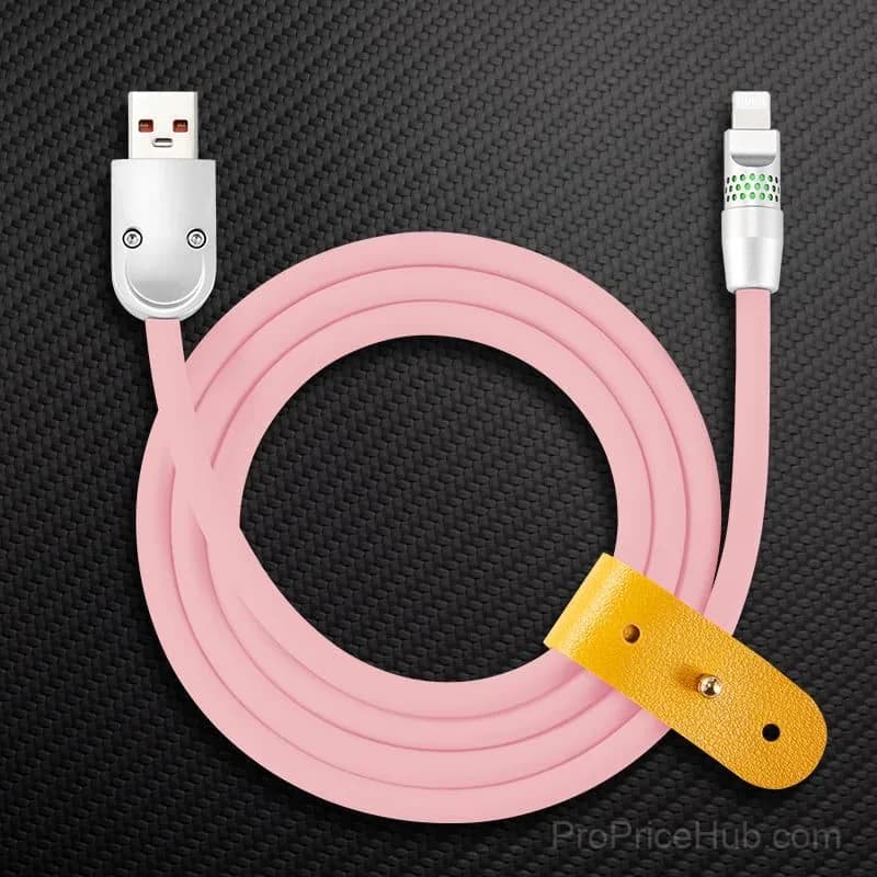 100W Fast Charging Cable with RGB Glow - View 24