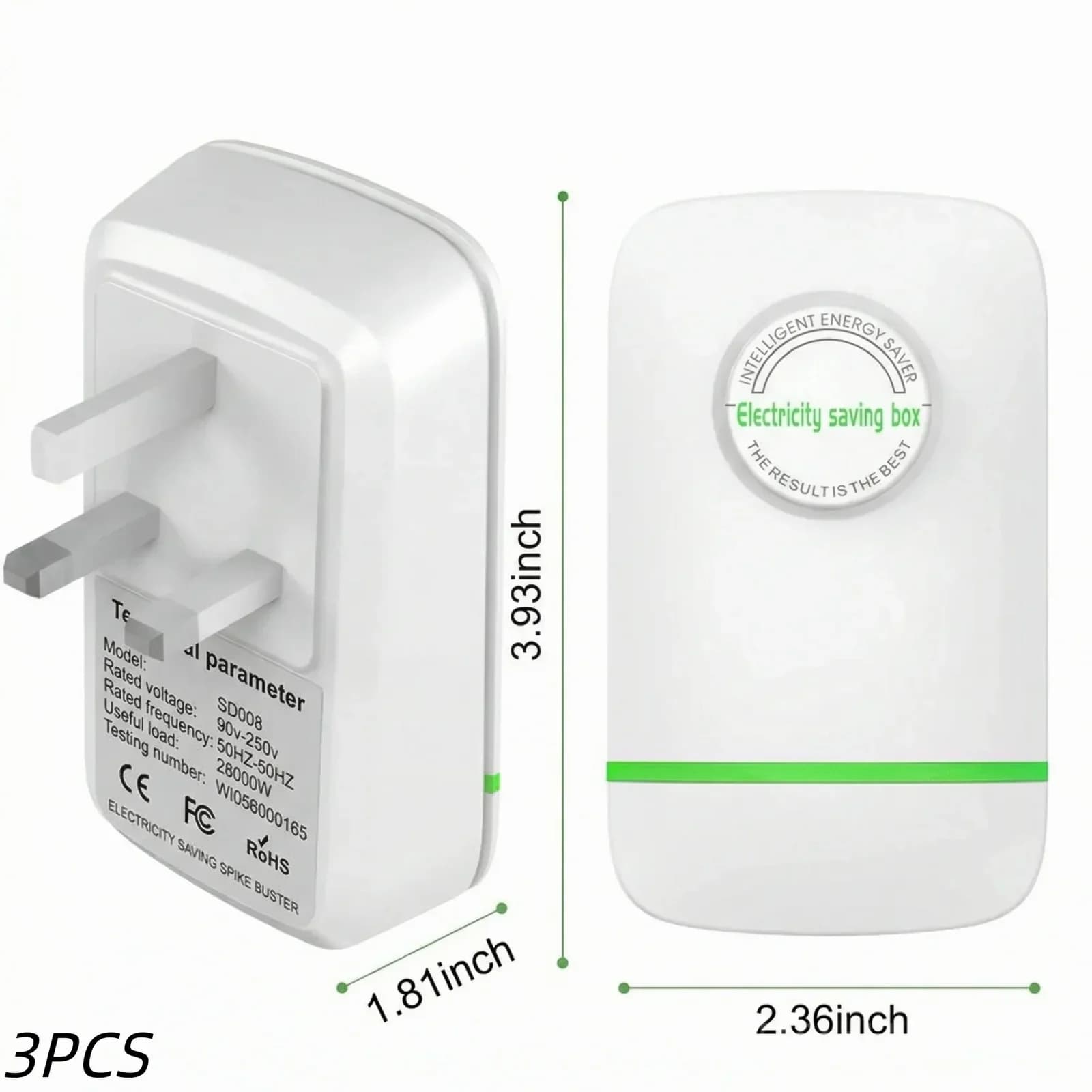US Plug-In Power Box with US Plug - View 4