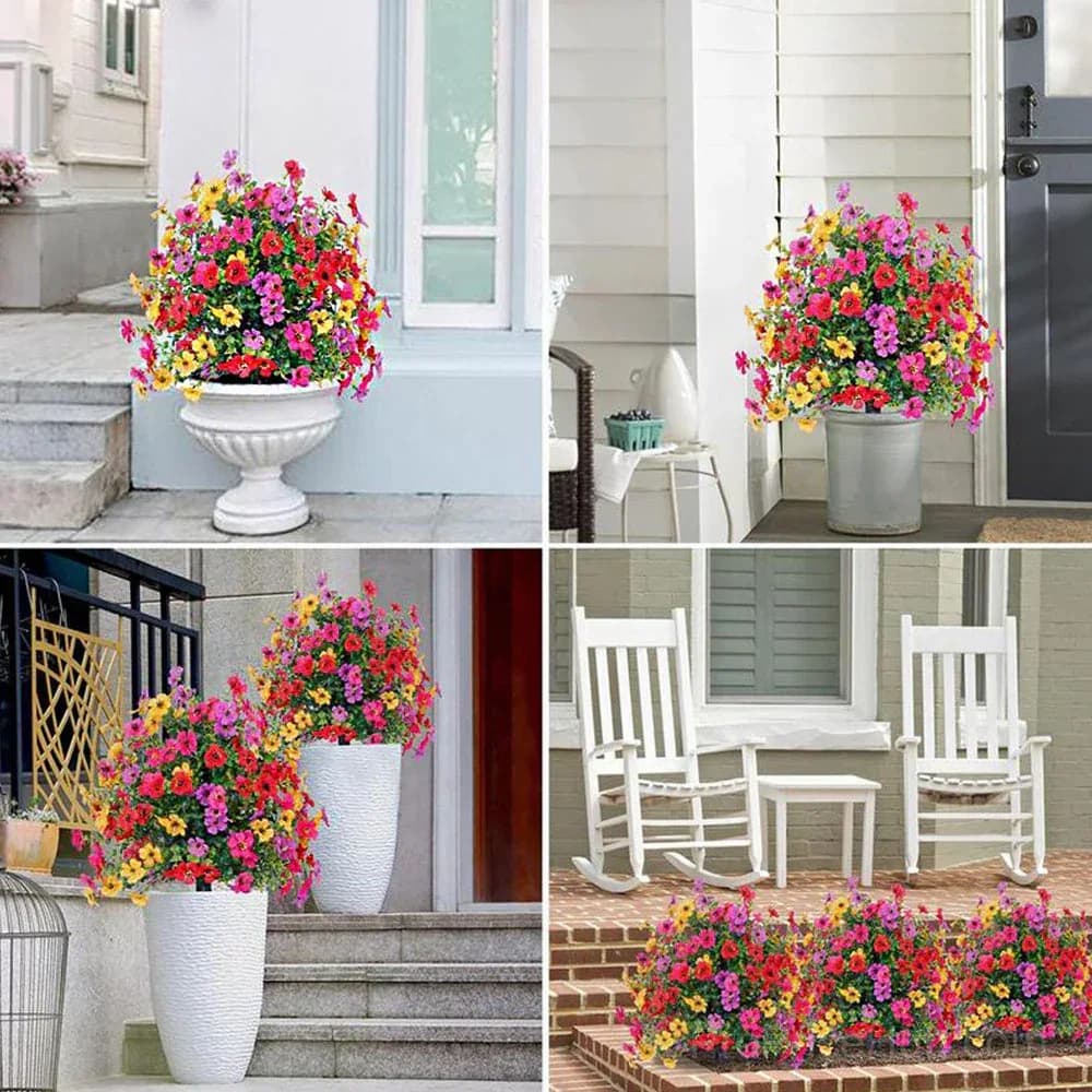 No-Fade Outdoor Hanging Artificial Flowers - View 9