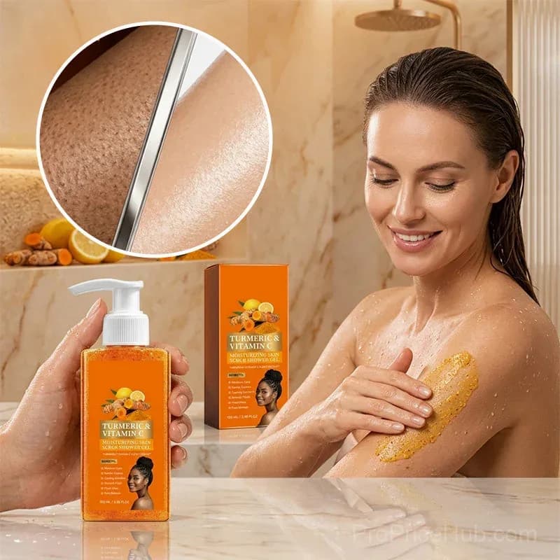 Turmeric Vitamin C Scrub Body Wash - View 1