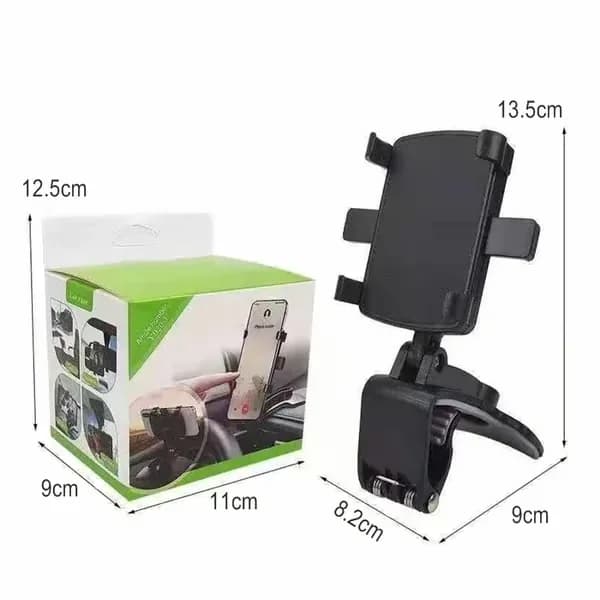 Dashboard Clip-On Car Phone Holder, 1-Pack - View 7