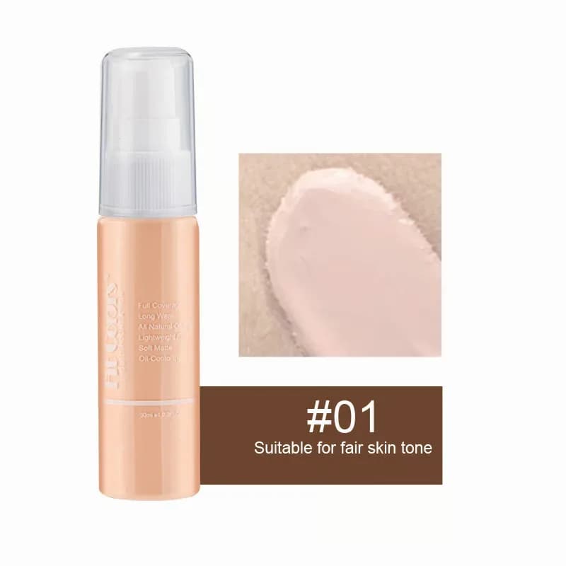 Professional Concealer Liquid Foundation - Shade #01 - View 1