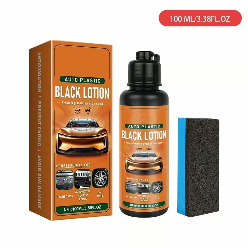 Automotive Plastic Restorer, 100 mL Car Trim Care Set - Main