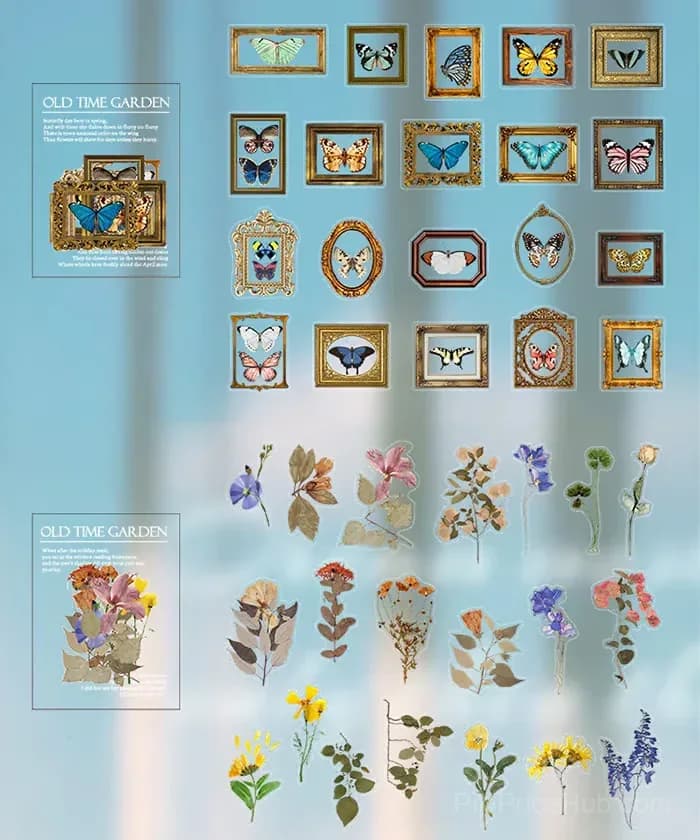 240 Pcs Memory Garden Series PET Stickers Set - View 13