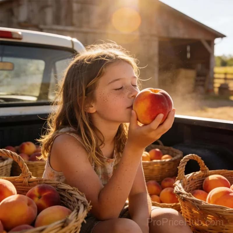 Heirloom Honey Red Dwarf Peach Tree Live Seeds - View 1