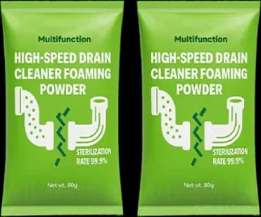 Pipe Dredging Agent Drain Cleaner, 2-Pack Trial Size - View 1