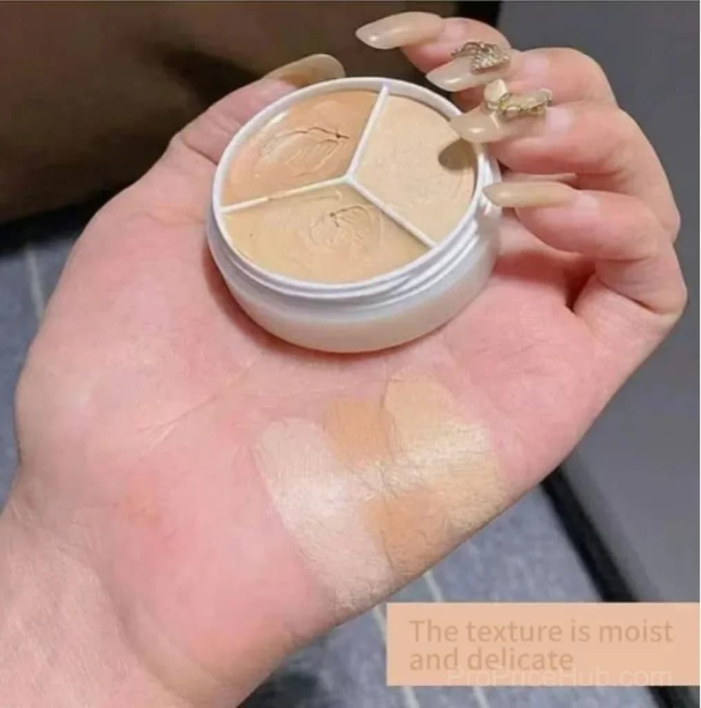 Tricolor Concealer with 3 Shades - View 1