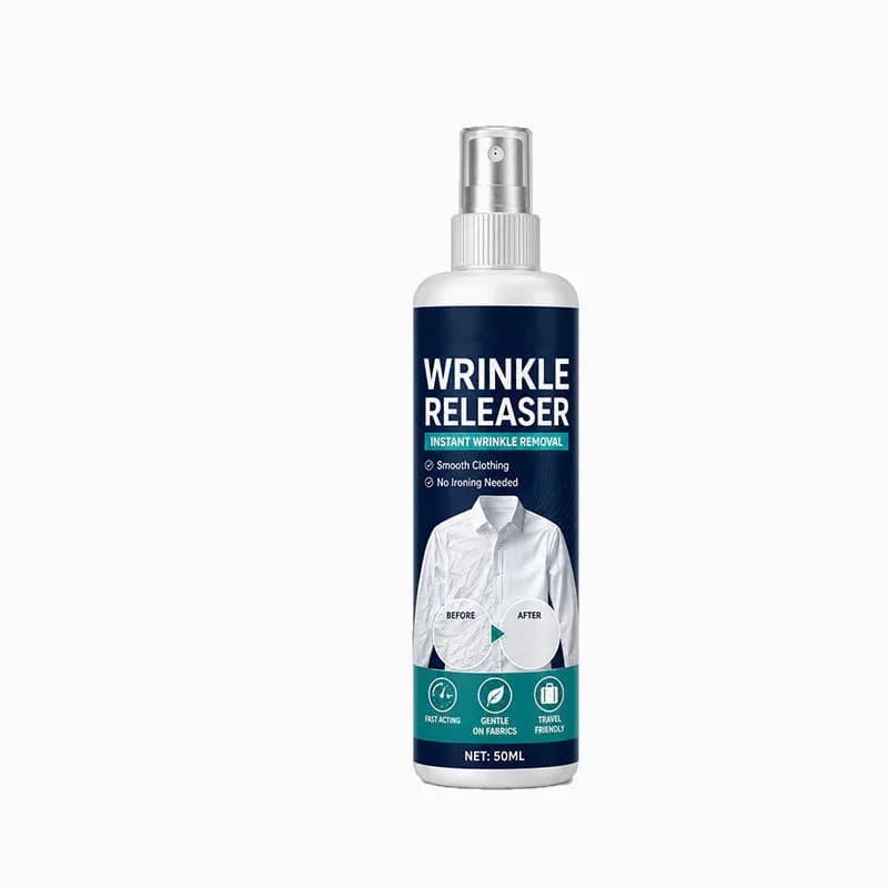 Instant Wrinkle Release Spray – No Iron, Travel-Ready, Static-Free & Fresh - View 1