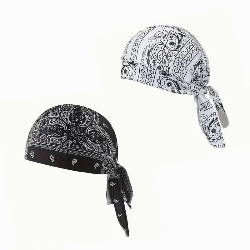 Paisley Cooling Headscarf Cap (2-Pack) - View 14