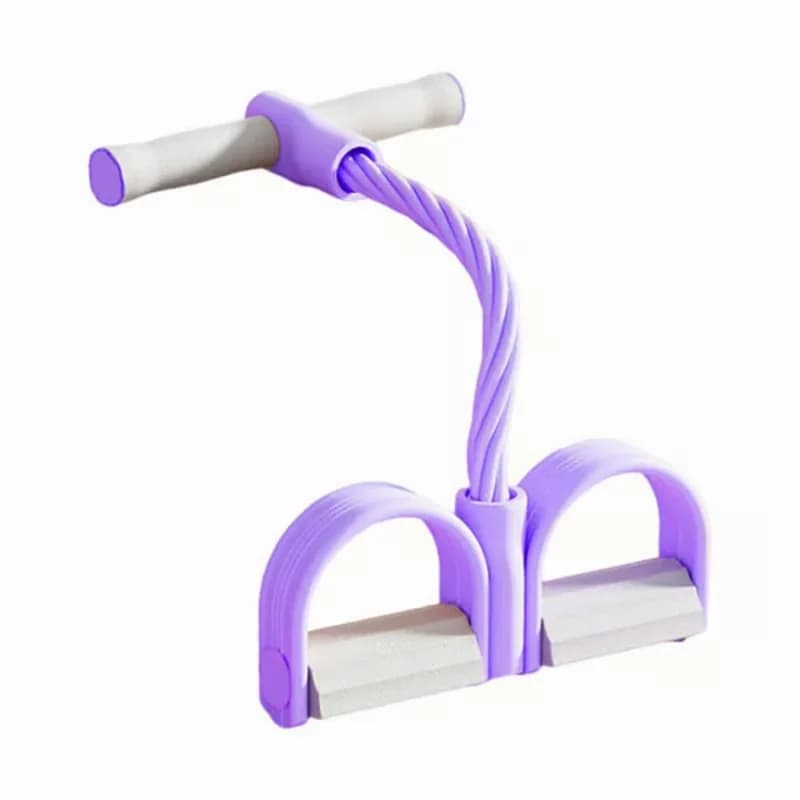 Multifunction Pedal Resistance Bands, 4 Pack, Assorted Colors - View 4