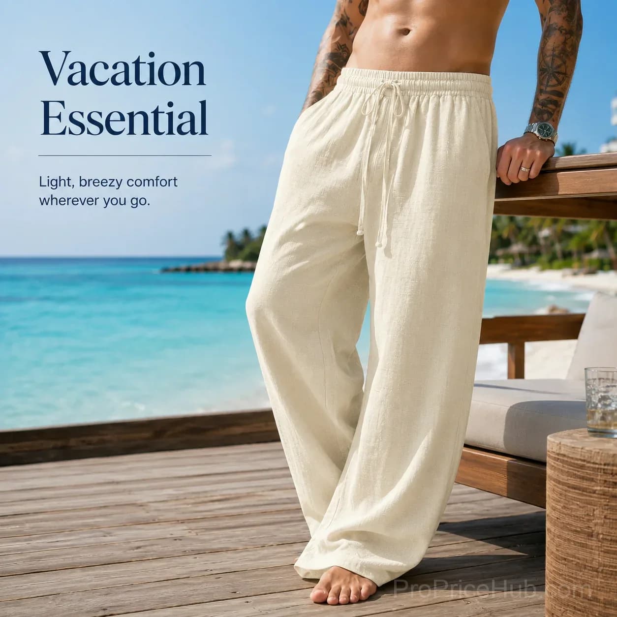 Cool & Breathable Summer Pants - View 2