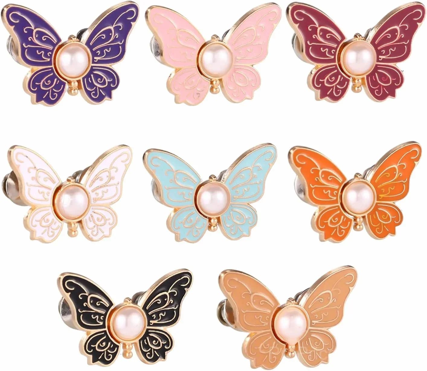 8-Piece Butterfly Pants Waist Tightener Set - View 1
