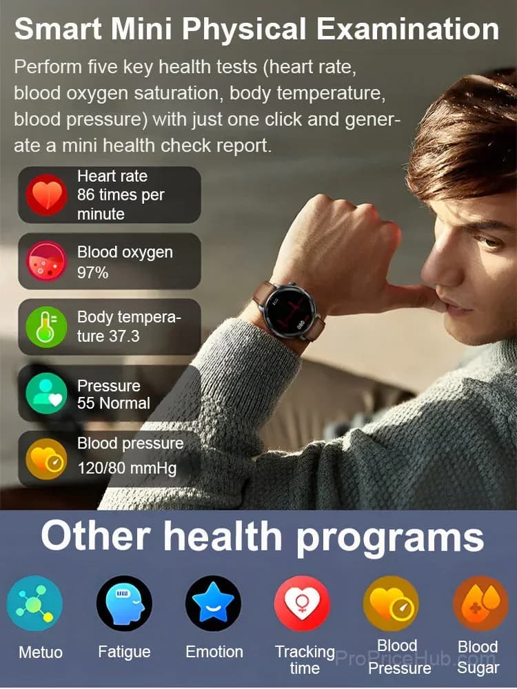 Flagship Smartwatch with 24/7 Health Monitoring - View 3