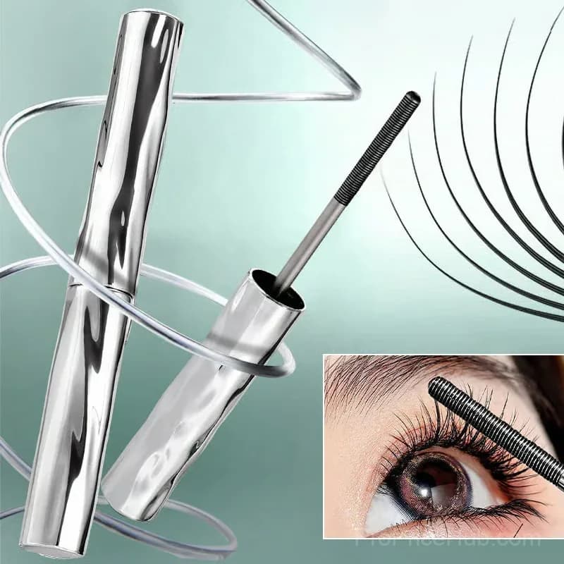 Waterproof Sweatproof Lengthening & Curling Mascara, Black - View 6