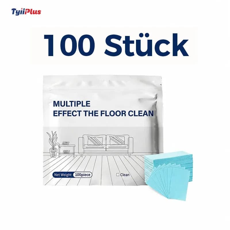 100-Pack Multi-Purpose Floor Cleaning Tablets - Concentrated Cleaner for Hardwood, Tile, Laminate - View 1