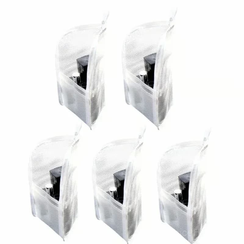 Portable Lightweight Travel Toiletry Bag, White, 1 Piece - View 12