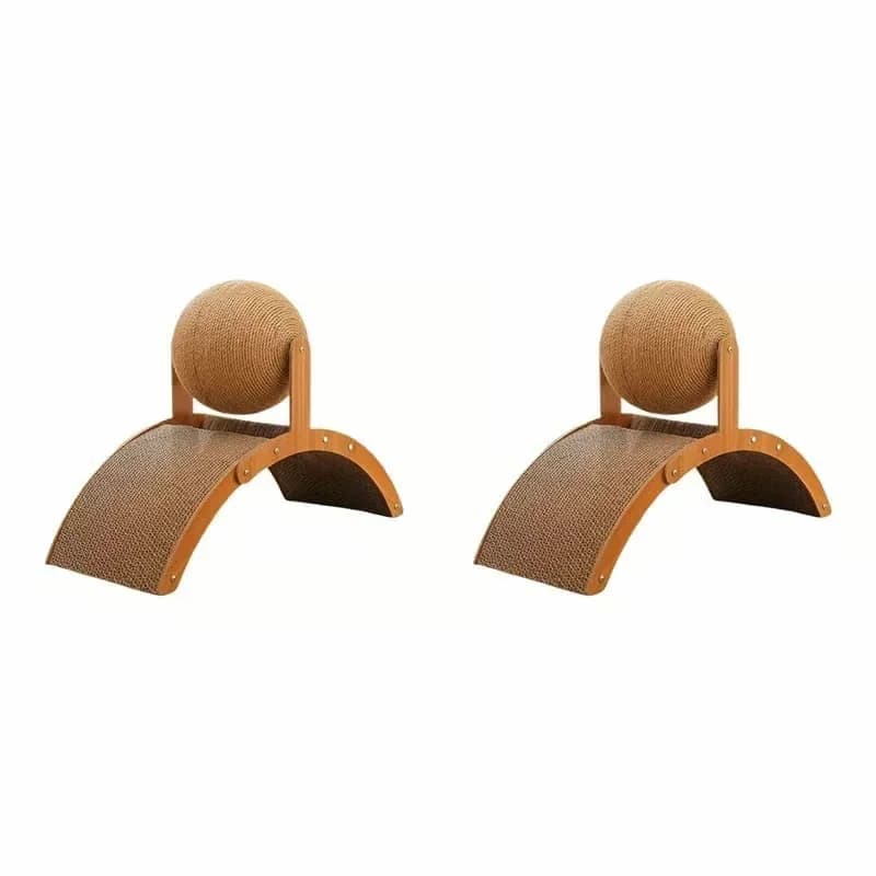 Cat Scratching Ball on Stand, 1-Piece Cat Scratch Toy - View 2