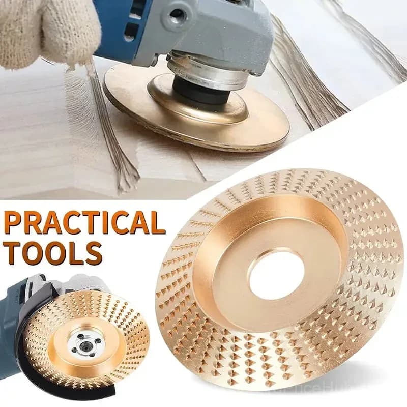 Heavy-Duty Wood Carving Disc Set - 3 Pieces - View 4