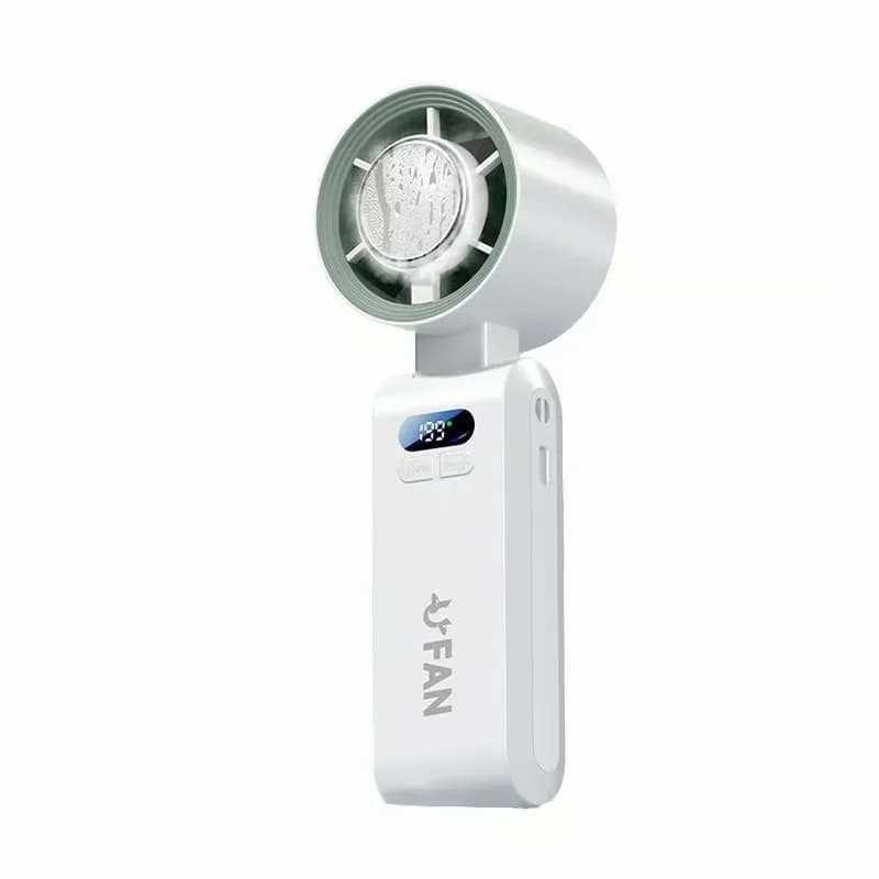 Handheld Semiconductor Cooling Fan, Pro, Grey - View 1