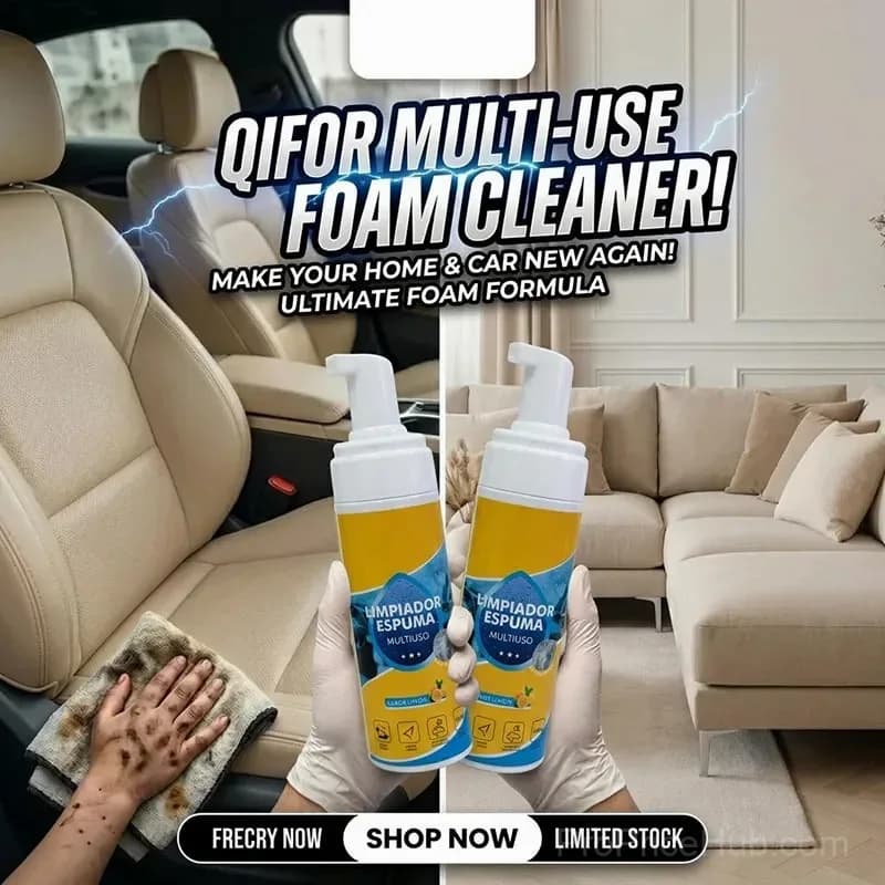 4-in-1 Multi-Enzyme Foam Cleaner for Deep Cleaning Car, Kitchen, Bathroom & Sofa - View 3