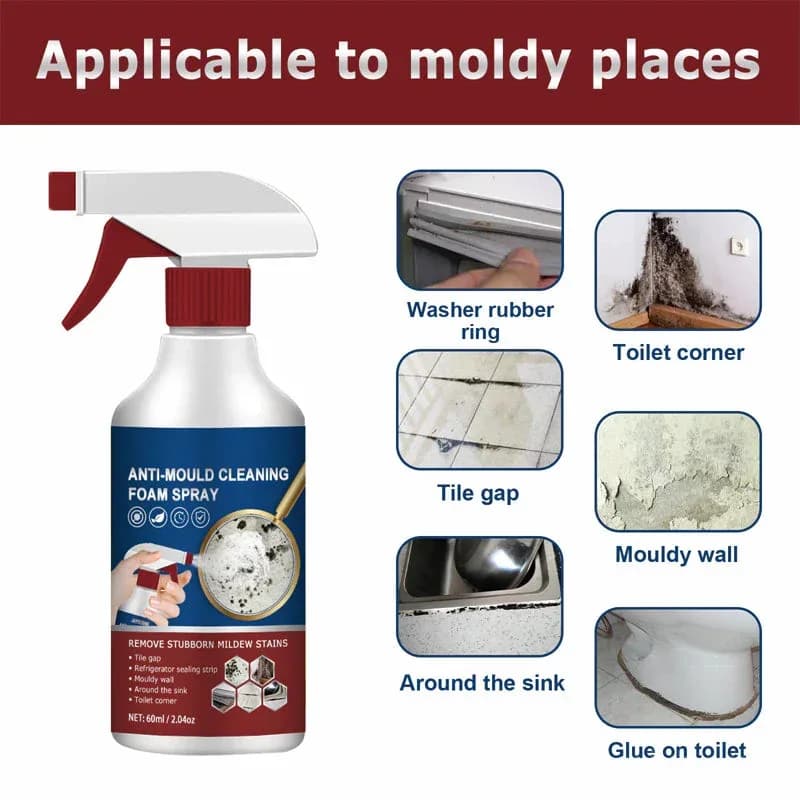 Anti-Mould Cleaning Foam Spray - View 9