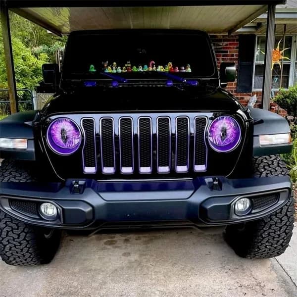 Beast Eyes Headlight Decals – 1 Pair - View 3