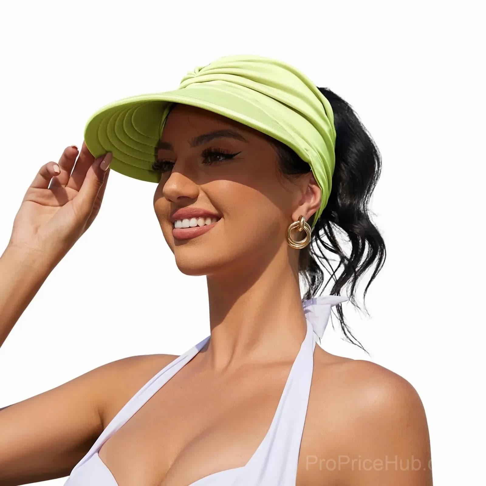 Women's UPF 50+ UV Protection Sun Visor Hat - View 7