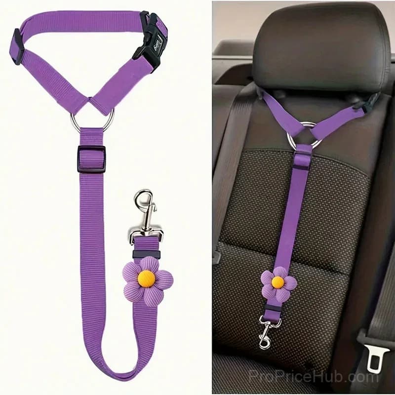 2-in-1 Dog Car Seat Belt & Walking Leash - View 14