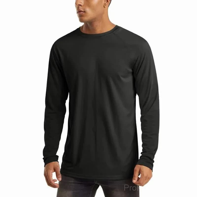 Men's UPF 50+ Long Sleeve Performance Shirt - Quick Dry, Lightweight, Breathable - View 2