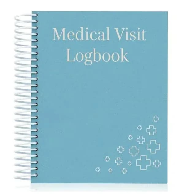 Medical Visit Logbook - Doctor-Approved Medical Planner - View 1