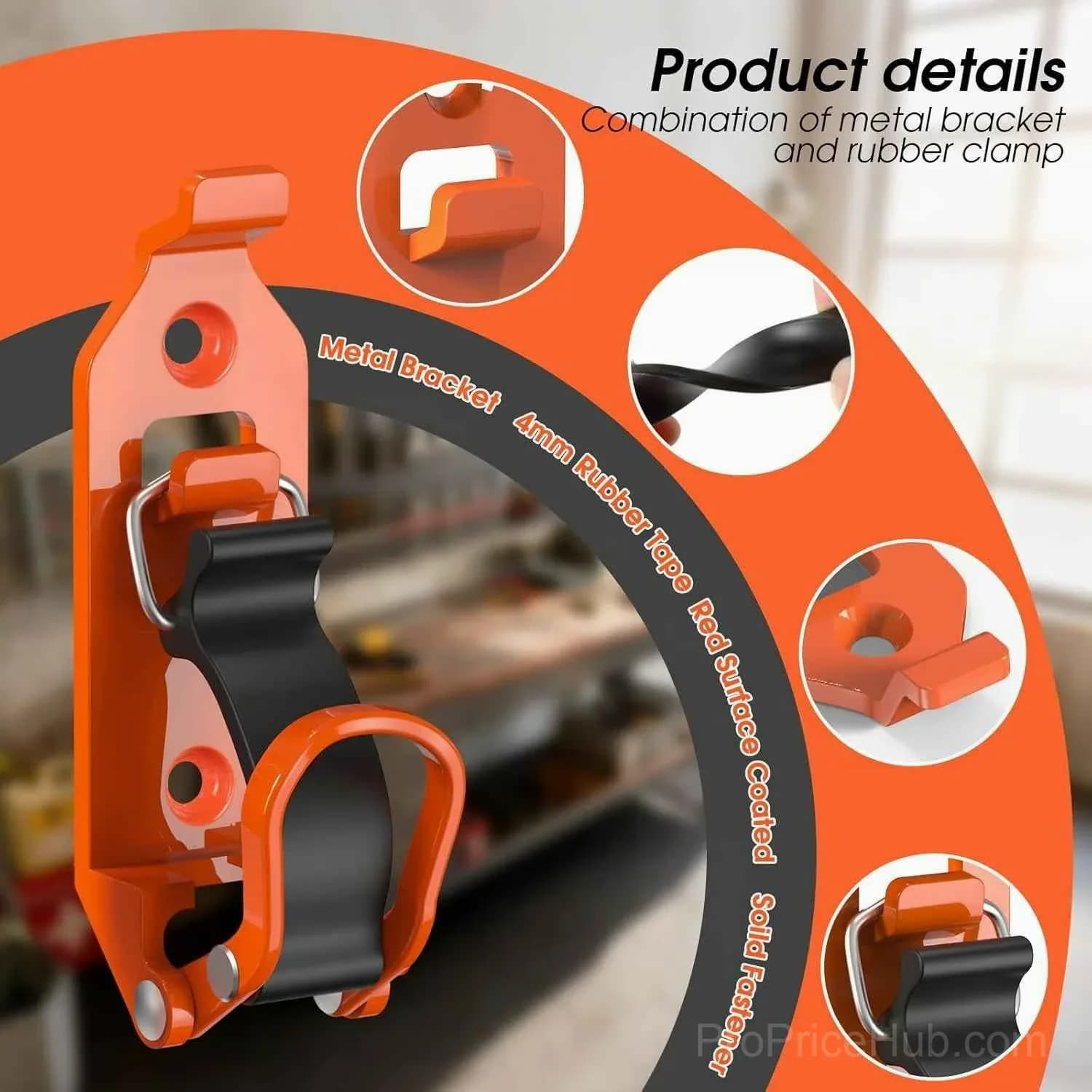 Heavy Duty Zinc Alloy Shovel Mount for Automotive - View 2