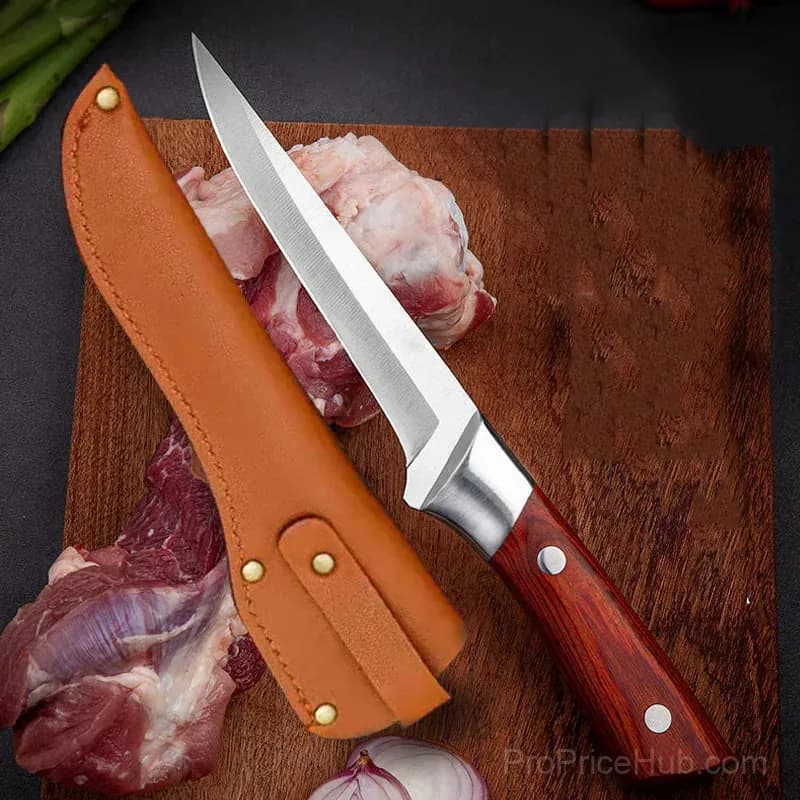Japanese Boning Knife with Protective Holster - View 2