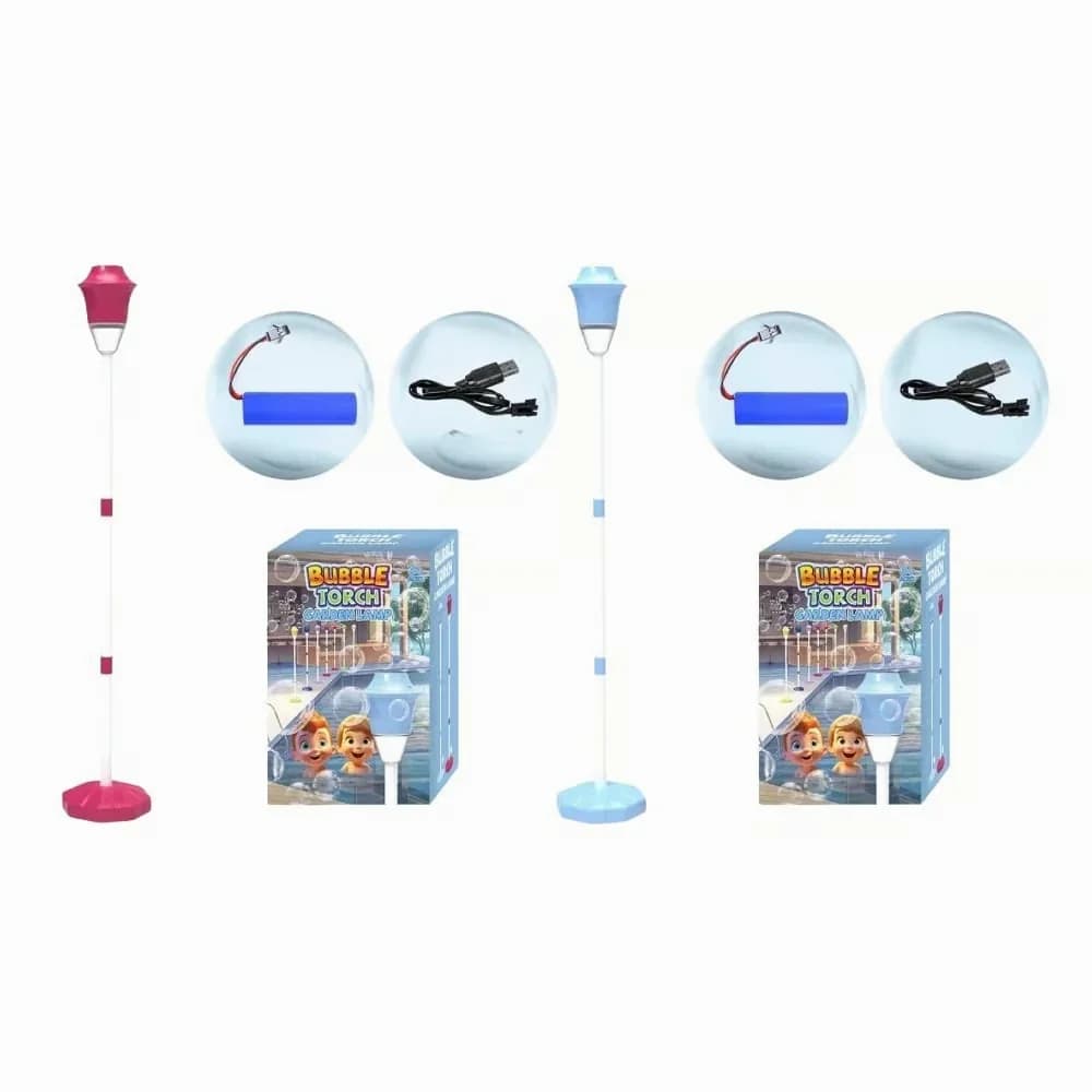 Kids Automatic Bubble Machine, Rose Pink - View 5