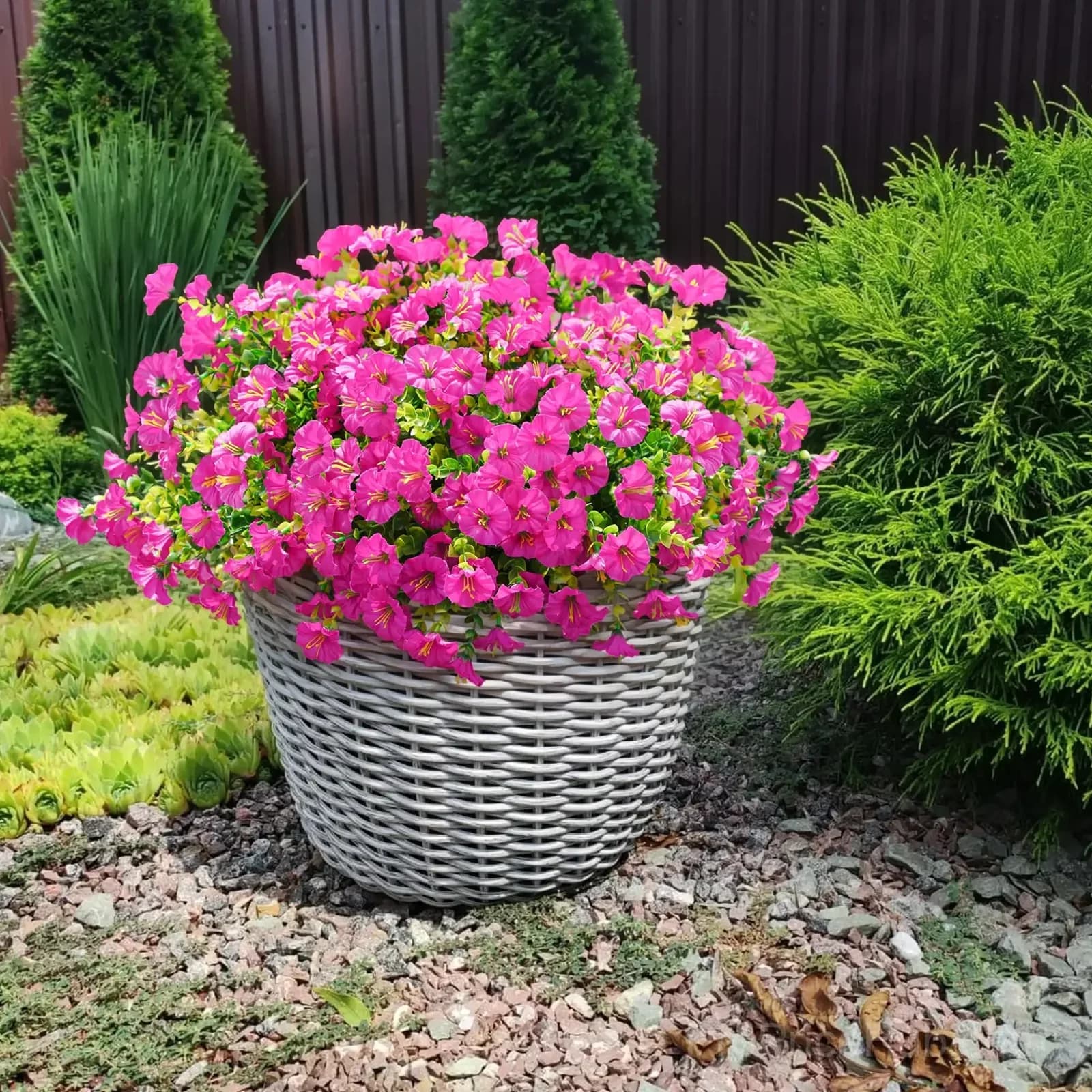 UV Resistant Artificial Petunia Flowers - View 23