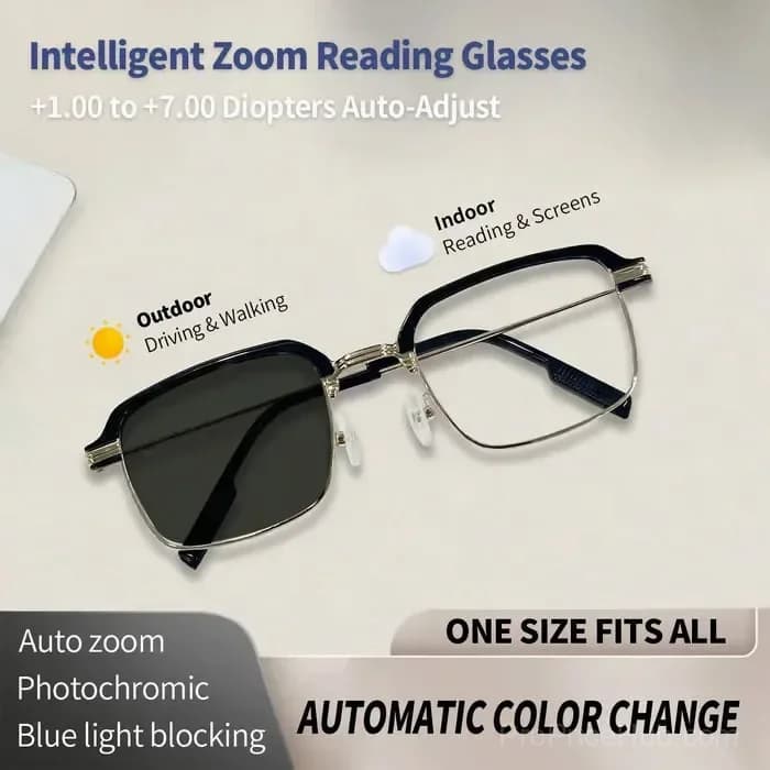 Auto-Adjusting High-Definition Reading Glasses - View 14